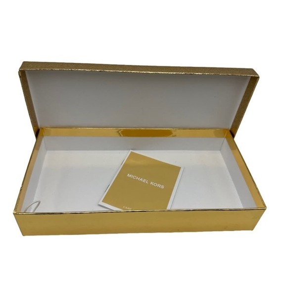 MICHAEL KORS Empty Gold Wallet Box - Picture 4 of 6